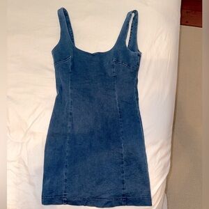 Mini Denim Dress